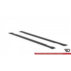 Maxton - Street Pro Rajouts Des Bas De Caisse Kia Stinger GT / GT-Line / Standard Mk1 Noir-Rouge