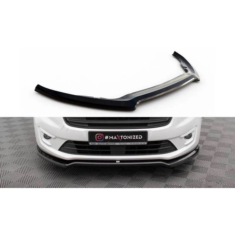 Maxton - Lame Du Pare-Chocs Avant V.1 Ford Transit Connect Mk2 Facelift