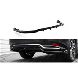 Maxton - Arriere Splitter (avec une barre verticale) Lexus RX F-Sport Mk4 Facelift