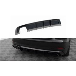 Maxton - Diffuseur Arrière Complet Audi A3 Sportback 8V Facelift (Version avec double embout d'échappement)