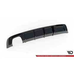 Maxton - Diffuseur Arrière Complet Audi A3 Sportback 8V Facelift (Version avec double embout d'échappement) 