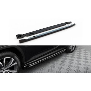 Maxton - Rajouts Des Bas De Caisse Lexus RX Mk4 Facelift (version avec marchepieds OEM)