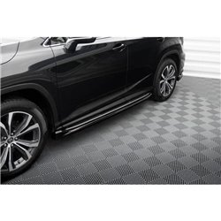 Maxton - Rajouts Des Bas De Caisse Lexus RX Mk4 Facelift (version avec marchepieds OEM) 