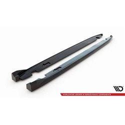 Maxton - Rajouts Des Bas De Caisse Lexus RX Mk4 Facelift (version avec marchepieds OEM) 