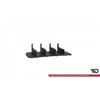 Maxton - Street Pro Central Diffuseur Arriere Cupra Formentor Mk1 Noir-Rouge