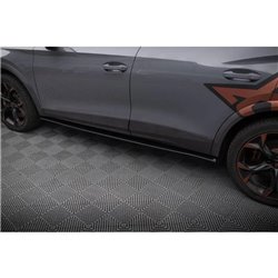 Maxton - Street Pro Rajouts Des Bas De Caisse Cupra Formentor Mk1 Facelift Noir-Rouge