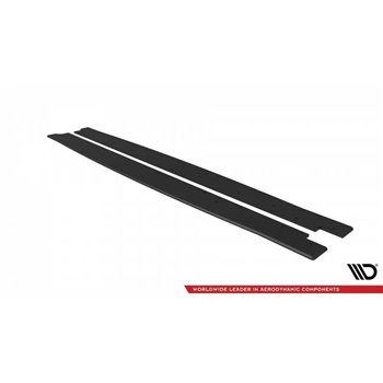 Maxton - Street Pro Rajouts Des Bas De Caisse Cupra Formentor Mk1 Facelift Noir-Rouge