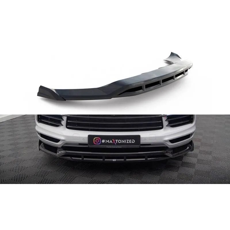 Maxton - Lame Du Pare-Chocs Avant Porsche Cayenne Coupe / SUV Mk3