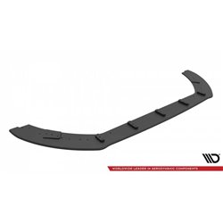 Maxton - Street Pro Lame Du Pare-Chocs Avant Ford Fiesta ST Mk8 Facelift Noir-Rouge