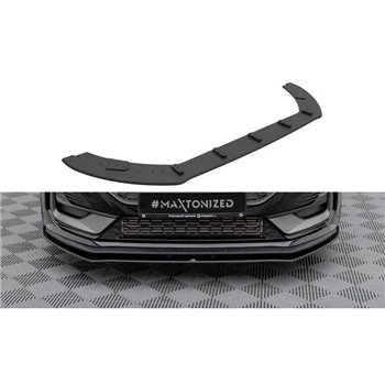 Maxton - Street Pro Lame Du Pare-Chocs Avant Ford Fiesta ST Mk8 Facelift Noir