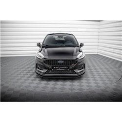Maxton - Street Pro Lame Du Pare-Chocs Avant Ford Fiesta ST Mk8 Facelift Noir
