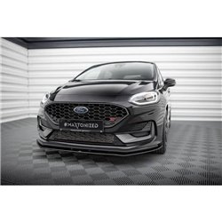 Maxton - Street Pro Lame Du Pare-Chocs Avant Ford Fiesta ST Mk8 Facelift Noir