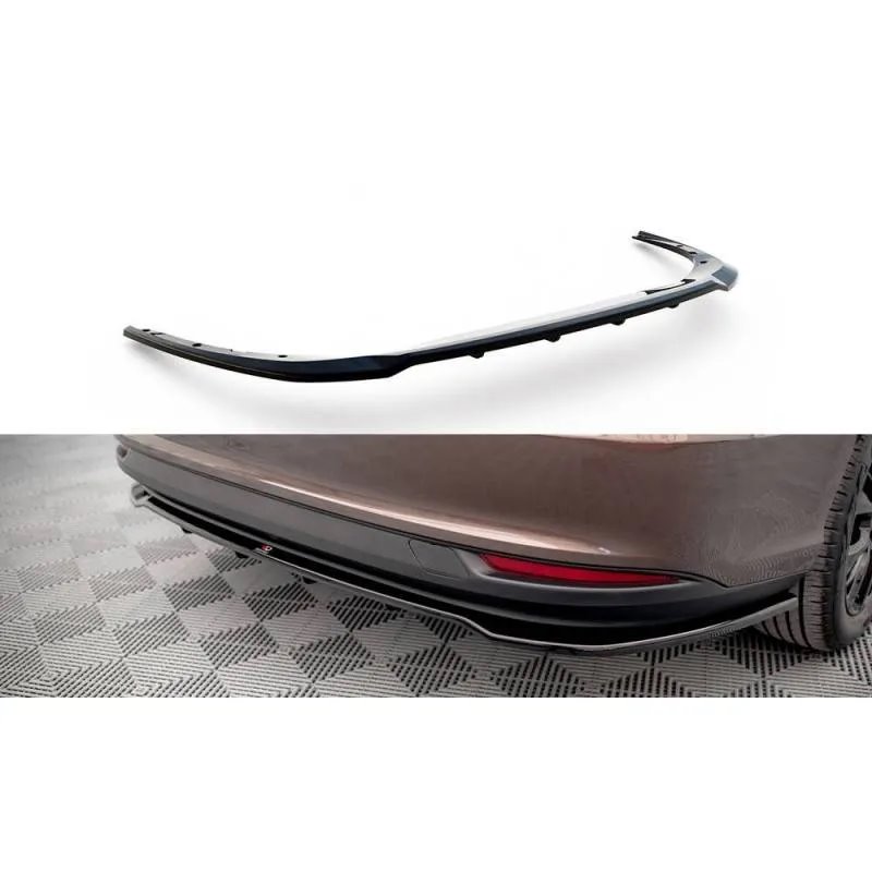 Maxton - Arriere Splitter (avec une barre verticale) Fiat Tipo S Sedan Mk1