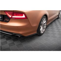 Maxton - Lames De Pare-Chocs Arrière Latérales V.2 Audi A7 S-Line C7 