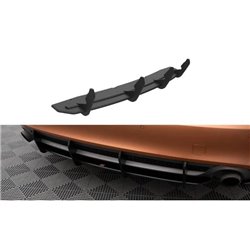 Maxton - Street Pro Central Diffuseur Arriere Audi A7 S-Line C7 Noir-Rouge