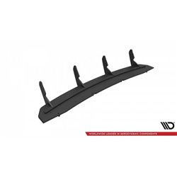 Maxton - Street Pro Central Diffuseur Arriere Audi A7 S-Line C7 Noir-Rouge
