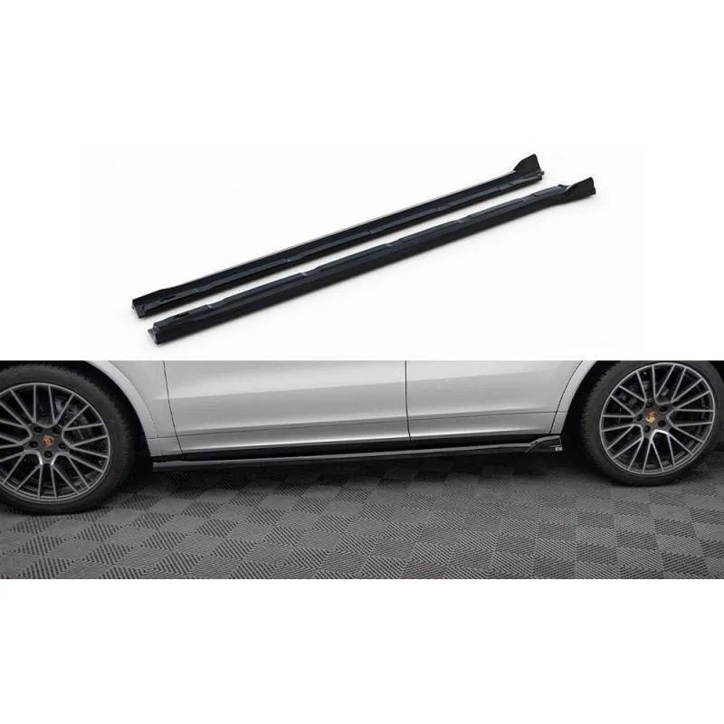 Maxton - Rajouts Des Bas De Caisse Porsche Cayenne Coupe / SUV Mk3