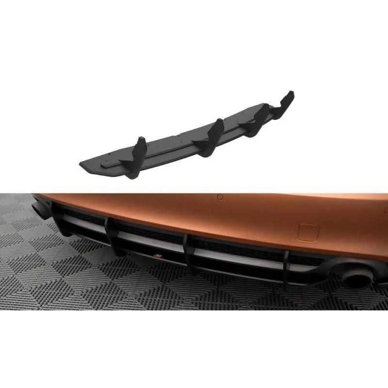 Maxton - Street Pro Central Diffuseur Arriere Audi A7 S-Line C7 Rouge