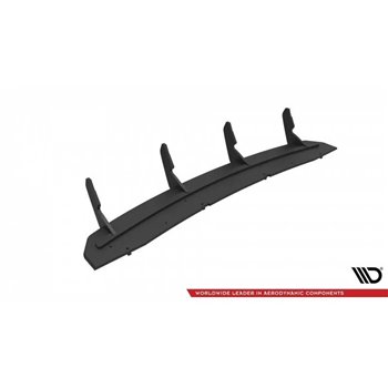 Maxton - Street Pro Central Diffuseur Arriere Audi A7 S-Line C7 Rouge