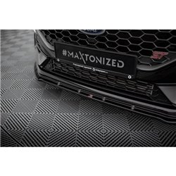 Maxton - Lame Du Pare-Chocs Avant V.2 Ford Fiesta ST / ST-line Mk8 Facelift 