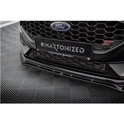 Maxton - Lame Du Pare-Chocs Avant V.4 Ford Fiesta ST / ST-line Mk8 Facelift 