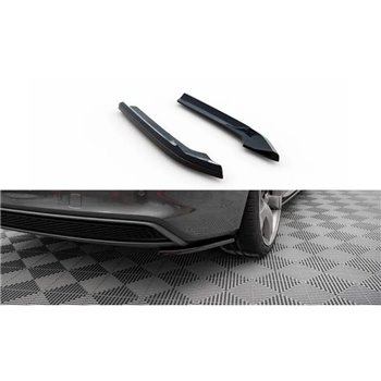Maxton - Lames De Pare-Chocs Arrière Latérales V.2 Audi A4 S-Line Avant B8 Facelift