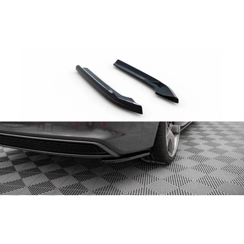 Maxton - Lames De Pare-Chocs Arrière Latérales V.2 Audi A4 S-Line Avant B8 Facelift