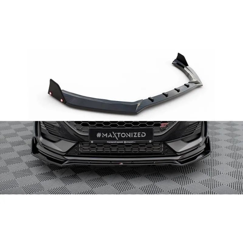 Maxton - Lame Du Pare-Chocs Avant V.4 Ford Fiesta ST / ST-line Mk8 Facelift