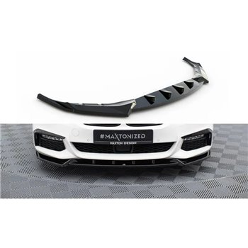 Maxton - Lame Du Pare-Chocs Avant V.4 BMW 5 M-Pack / M550d / M550i G30/ G31 M-Pack