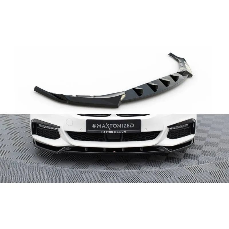 Maxton - Lame Du Pare-Chocs Avant V.4 BMW 5 M-Pack / M550d / M550i G30/ G31 M-Pack