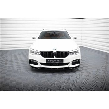 Maxton - Lame Du Pare-Chocs Avant V.4 BMW 5 M-Pack / M550d / M550i G30/ G31 M-Pack 