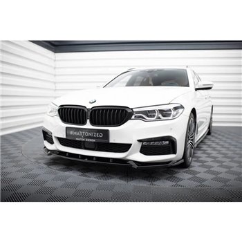 Maxton - Lame Du Pare-Chocs Avant V.4 BMW 5 M-Pack / M550d / M550i G30/ G31 M-Pack 