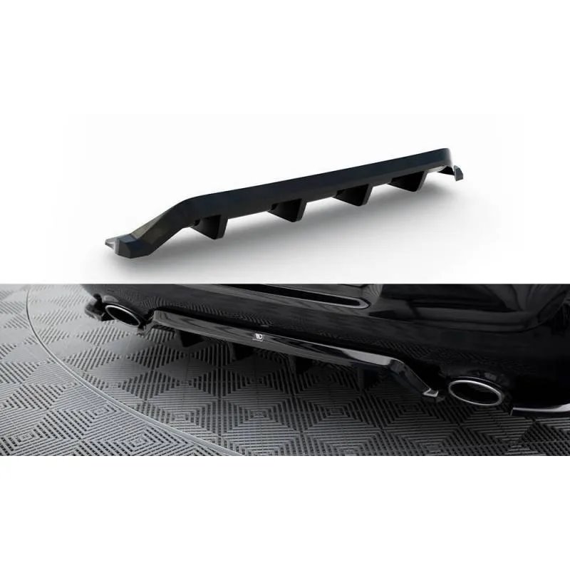 Maxton - Arriere Splitter (avec une barre verticale) Chrysler 300 Mk2