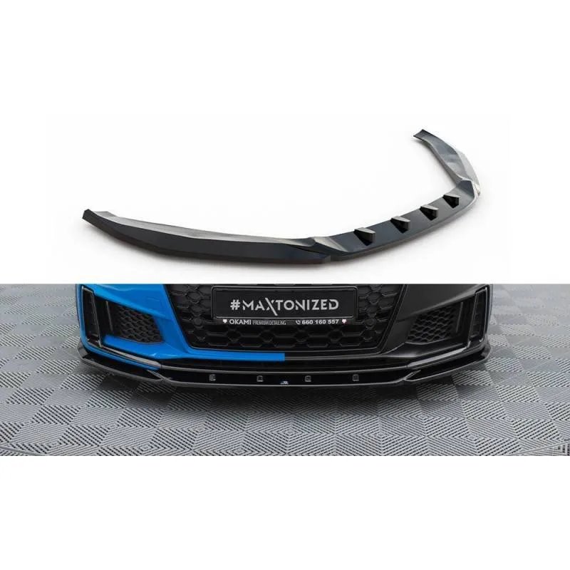 Maxton - Lame Du Pare-Chocs Avant V.2 Audi TT S / TT S-Line 8S Facelift