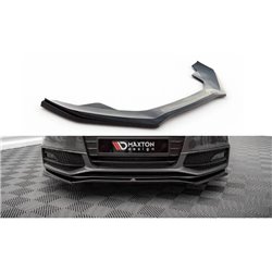 Maxton - Lame Du Pare-Chocs Avant V.4 Audi A4 S-Line / S4 B8 Facelift