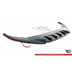 Maxton - Lame Du Pare-Chocs Avant V.4 Audi A4 S-Line / S4 B8 Facelift 