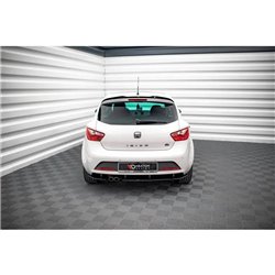 Maxton - Street Pro Central Diffuseur Arriere Seat Ibiza FR SC Mk4 Facelift Noir