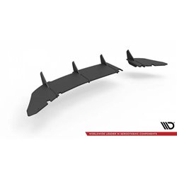 Maxton - Street Pro Central Diffuseur Arriere Seat Ibiza FR SC Mk4 Facelift Noir