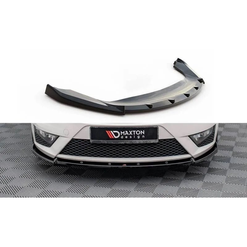 Maxton - Lame Du Pare-Chocs Avant V.2 Seat Ibiza FR SC Mk4 Facelift