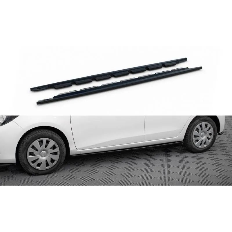 Maxton - Rajouts Des Bas De Caisse Toyota Yaris Mk3 Facelift