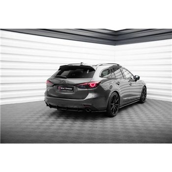 Maxton - Street Pro Central Diffuseur Arriere Mazda 6 Estate Mk3 Facelift Noir