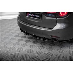 Maxton - Street Pro Central Diffuseur Arriere Mazda 6 Estate Mk3 Facelift Noir