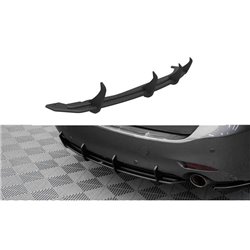 Maxton - Street Pro Central Diffuseur Arriere Mazda 6 Estate Mk3 Facelift Noir-Rouge