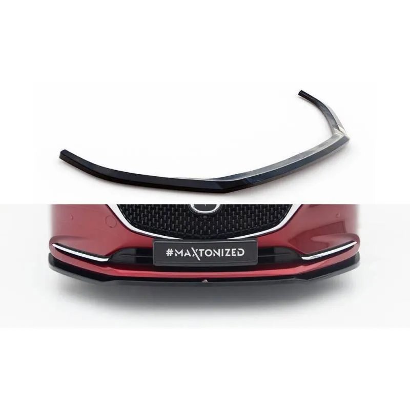 Maxton - Lame Du Pare-Chocs Avant V.1 Mazda 6 Mk3 Facelift