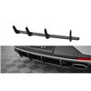 Maxton - Street Pro Central Diffuseur Arriere Seat Leon Cupra Sportstourer Mk3 Noir-Rouge