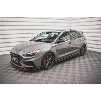 Maxton - Street Pro Rajouts Des Bas De Caisse V.2 Hyundai I30 N / N-Line Hatchback / Fastback Mk3 / Mk3 Facelift Noir
