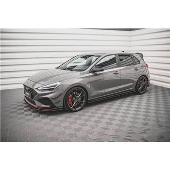 Maxton - Street Pro Rajouts Des Bas De Caisse V.2 Hyundai I30 N / N-Line Hatchback / Fastback Mk3 / Mk3 Facelift Noir