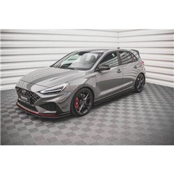 Maxton - Street Pro Rajouts Des Bas De Caisse V.2 Hyundai I30 N / N-Line Hatchback / Fastback Mk3 / Mk3 Facelift Noir