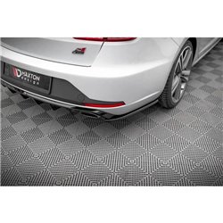 Maxton - Lames De Pare-Chocs Arrière Latérales V.2 Seat Leon Cupra Sportstourer Mk3 