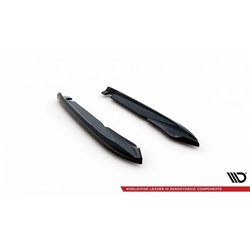 Maxton - Lames De Pare-Chocs Arrière Latérales V.2 Seat Leon Cupra Sportstourer Mk3 